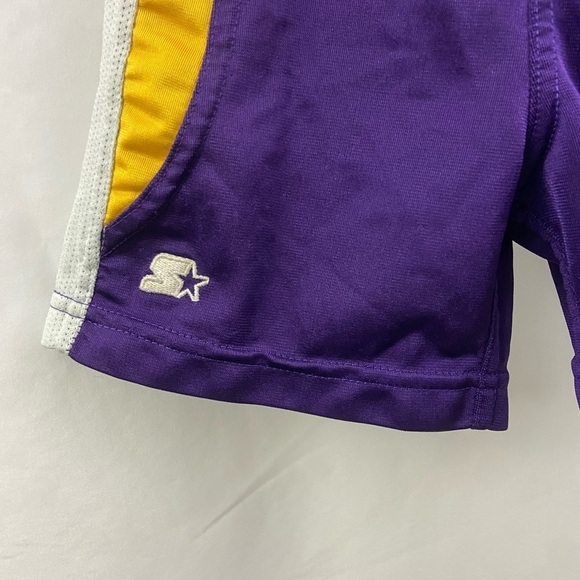 Vintage LSU Tigers Starter Kids Toddler Shorts Size 4T - Picture 3 of 9